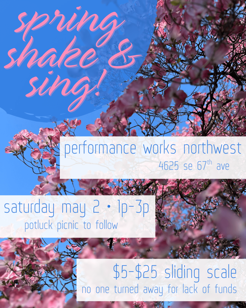 May 2 | Spring Shake & Sing with Sadie&nbsp;Leigh